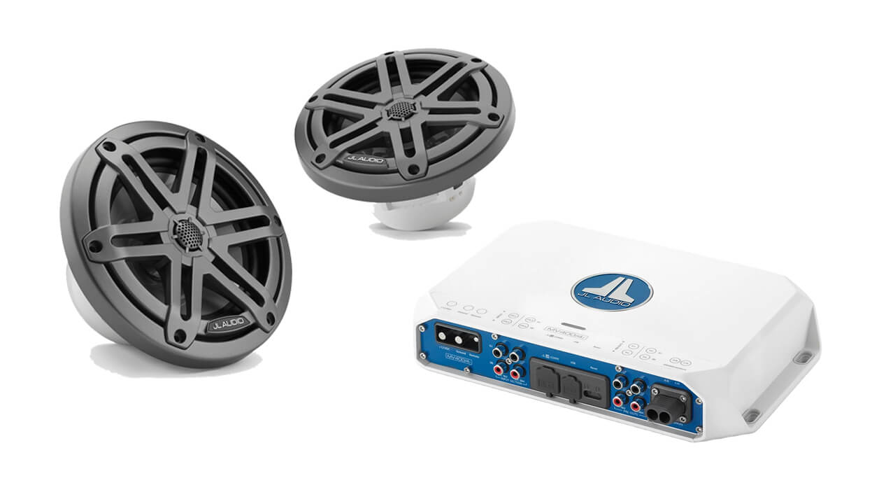 Конфгуратор для модели ONIX 850 DAY CRUISER Аудио - Колонки с усилителем JL audio