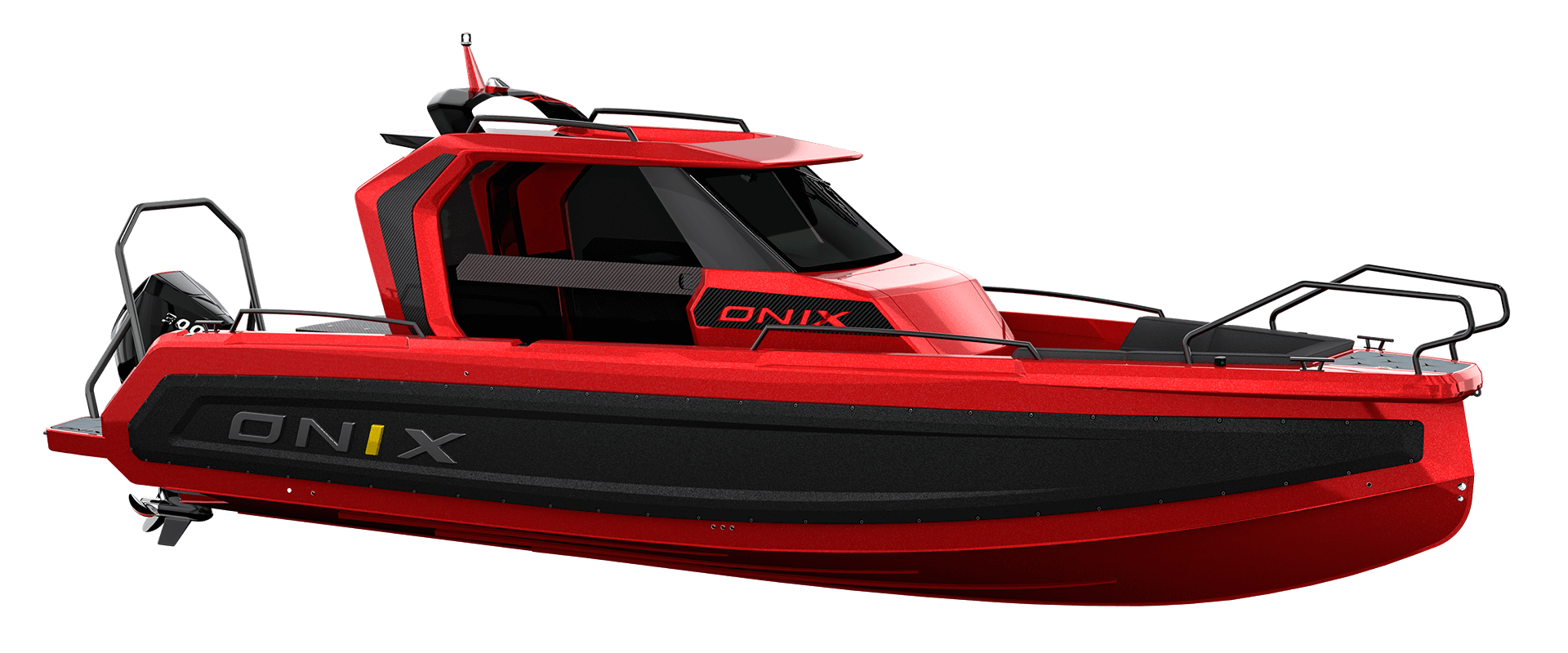 Лодка ONIX 850 CROSS CABIN Красный